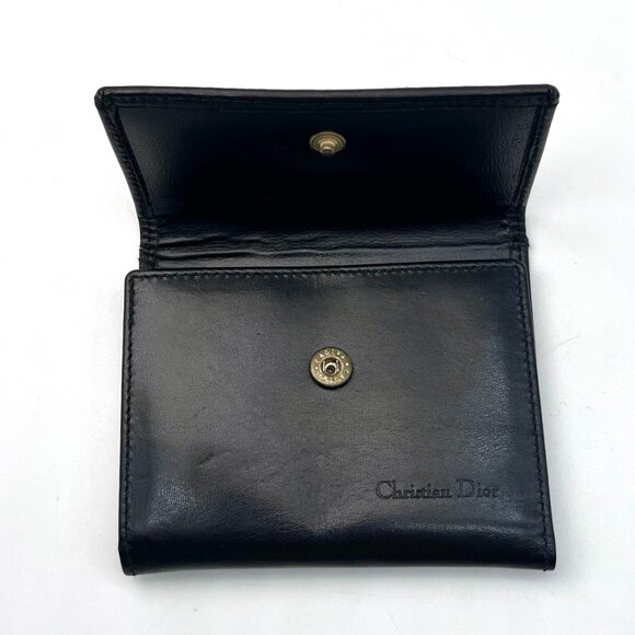 Vintage Christian Dior Calfskin Leather Key Holder Wallet Spain - Picture 4 of 12